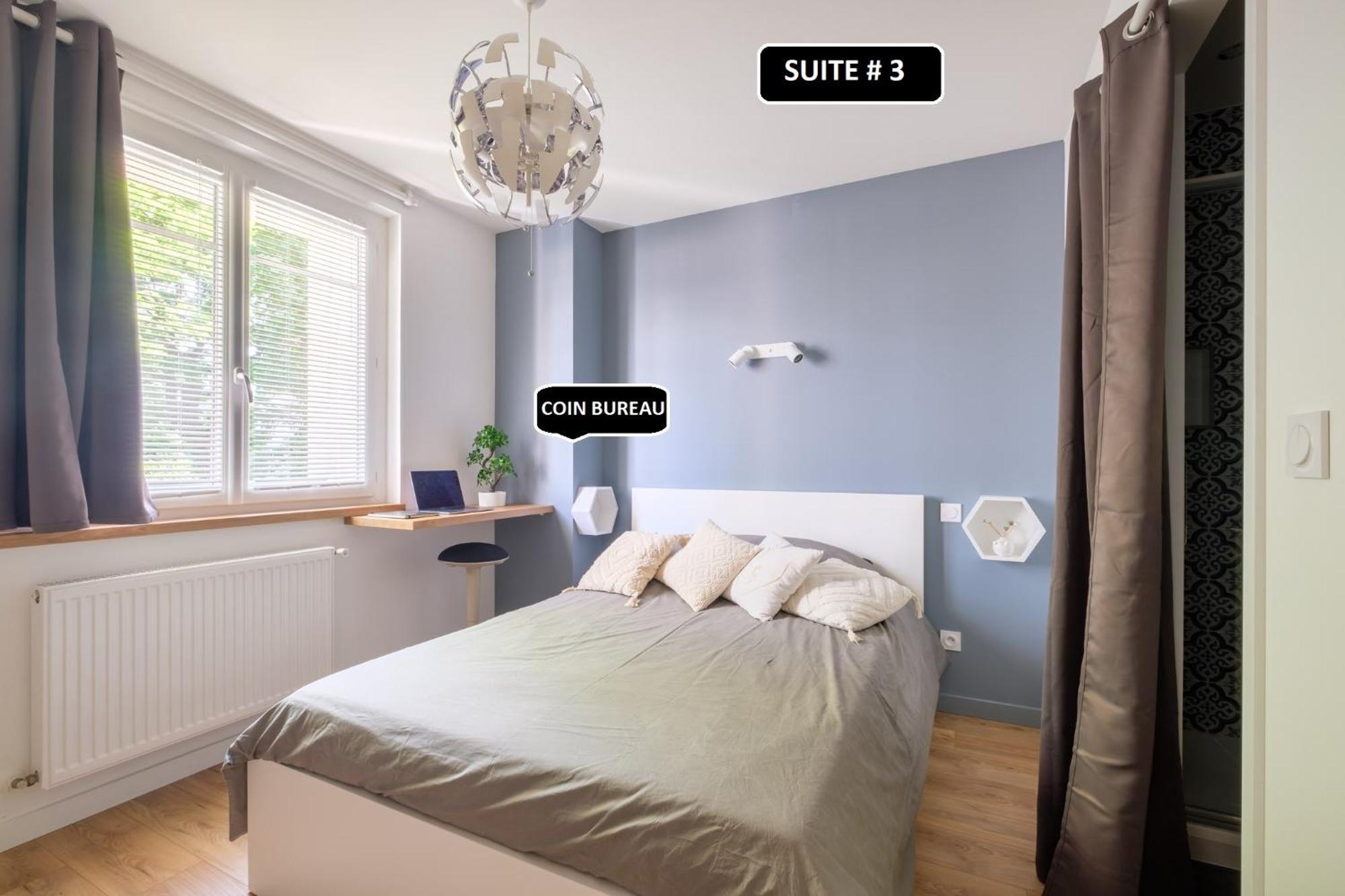 Appart 3 Suites-Chaque Suite Avec Sdo Wc Privatifs - Cuisine Commune Tassin-la-Demi-Lune Exteriör bild